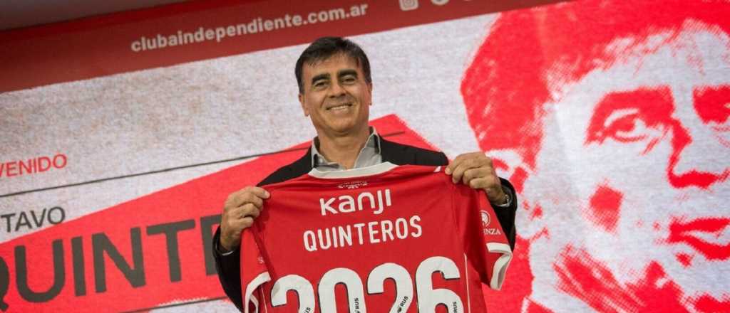 Gustavo Quinteros asumió en Independiente y debutará ante Racing