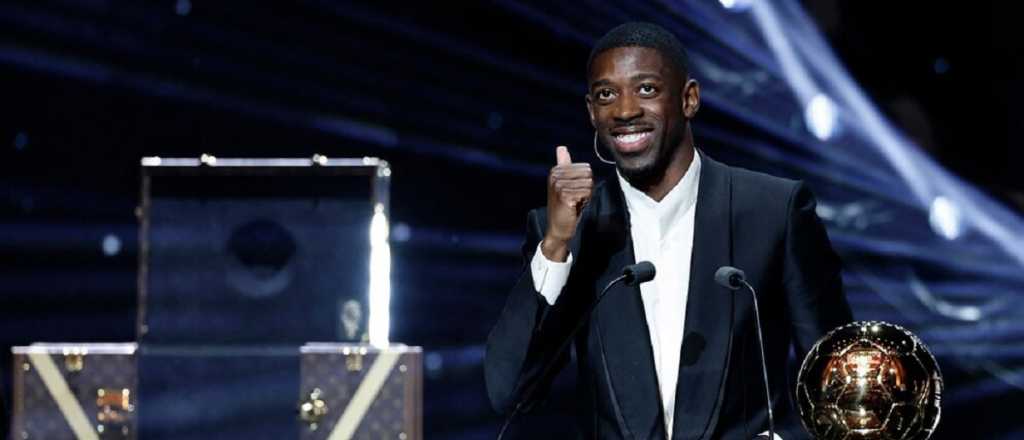 Demb&eacute;l&eacute; gan&oacute; el Bal&oacute;n de Oro 2025