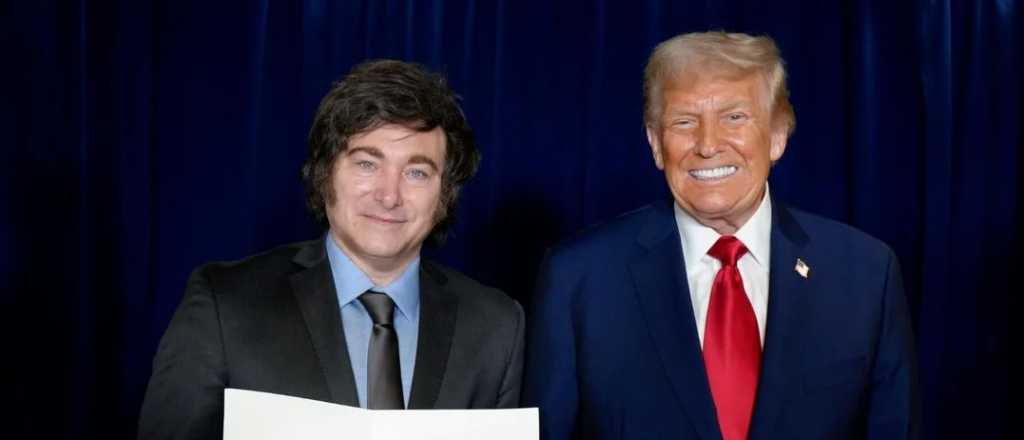 Milei se reunió con Donald Trump: "Tiene mi respaldo para la reelección"
