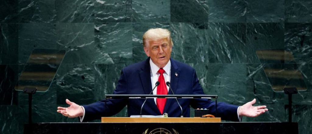 Trump en la ONU: "Están premiando a los terroristas de Hamas"