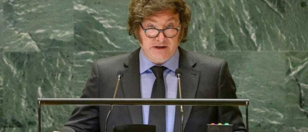 Milei hablará hoy en la ONU y terminará el día premiado en una gala