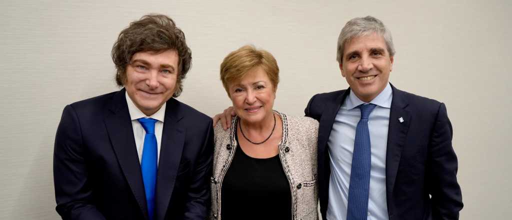 "Apoyamos a Argentina": Milei se reunió con Georgieva en Nueva York
