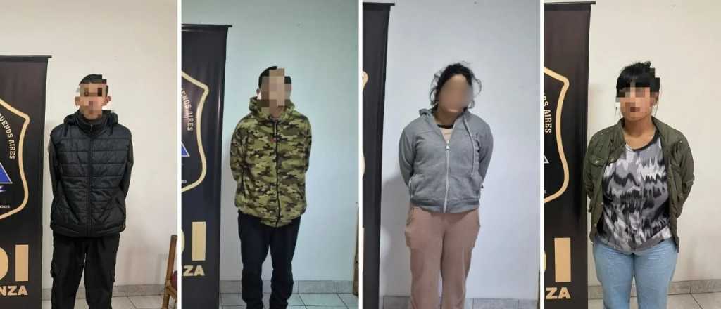 Estos son los cuatro detenidos por el triple crimen de Florencio Varela