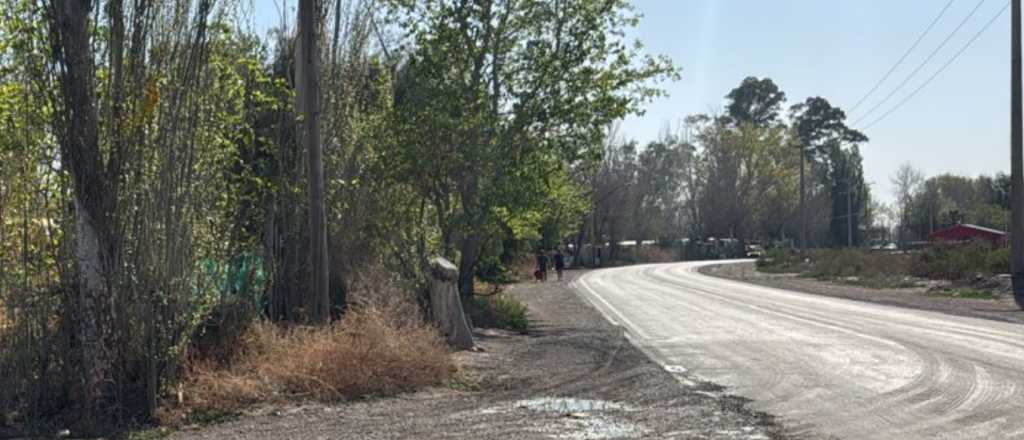 Piden ayuda y obras donde murieron dos nenas atropelladas en Las Heras