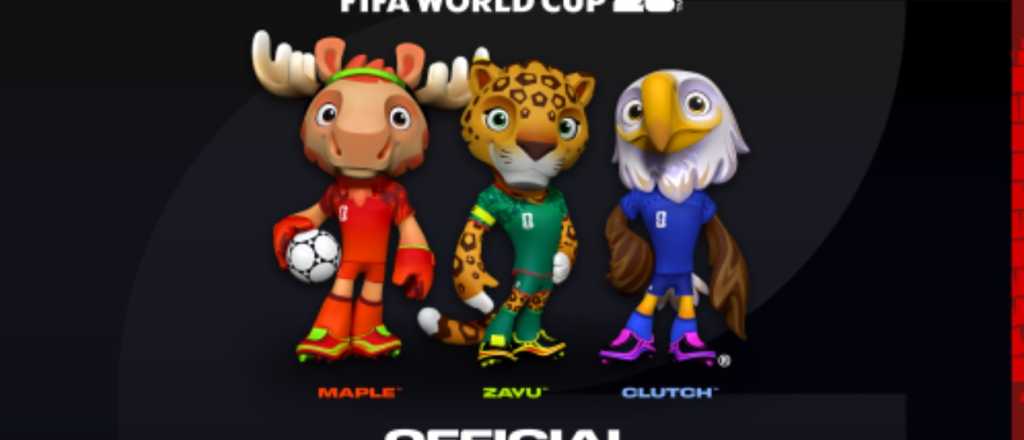 Se presentaron las tres mascotas del Mundial 2026