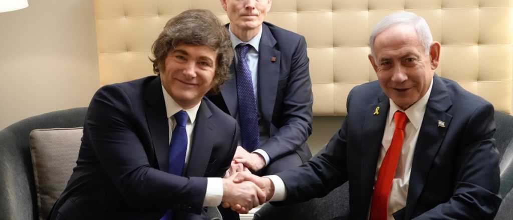 Milei se reuni&oacute; con Netanyahu y pidi&oacute; por los rehenes argentinos en Gaza