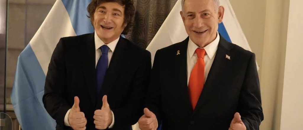 Milei se reuni&oacute; con Netanyahu y pidi&oacute; por los rehenes argentinos en Gaza