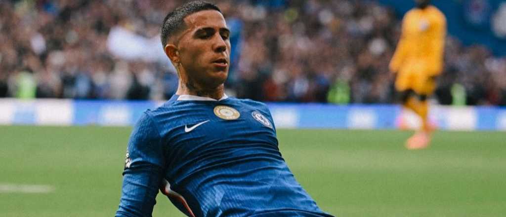 Video: gol de Enzo Fernández en la derrota del Chelsea ante Brighton