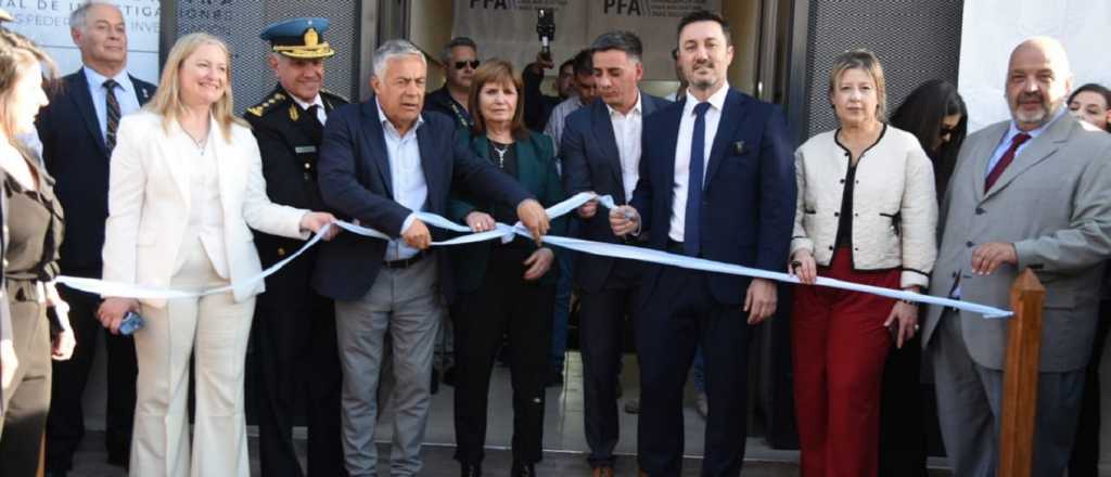 Patricia Bullrich inauguró la sede Cuyo de la Policía Federal en Guaymallén