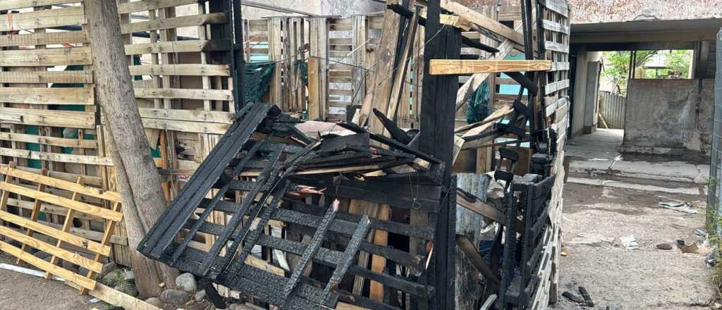 Una discusi&oacute;n entre vecinos desat&oacute; un incendio en un casa de Godoy Cruz