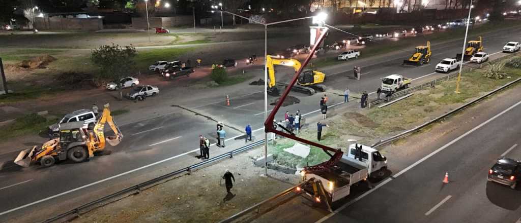 Cuándo habilitarán el Acceso Sur tras las obras de emergencia