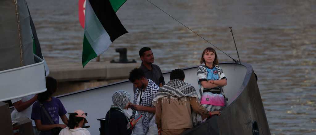 Video: Israel intercept&oacute; a parte de una flotilla humanitaria que iba a Gaza