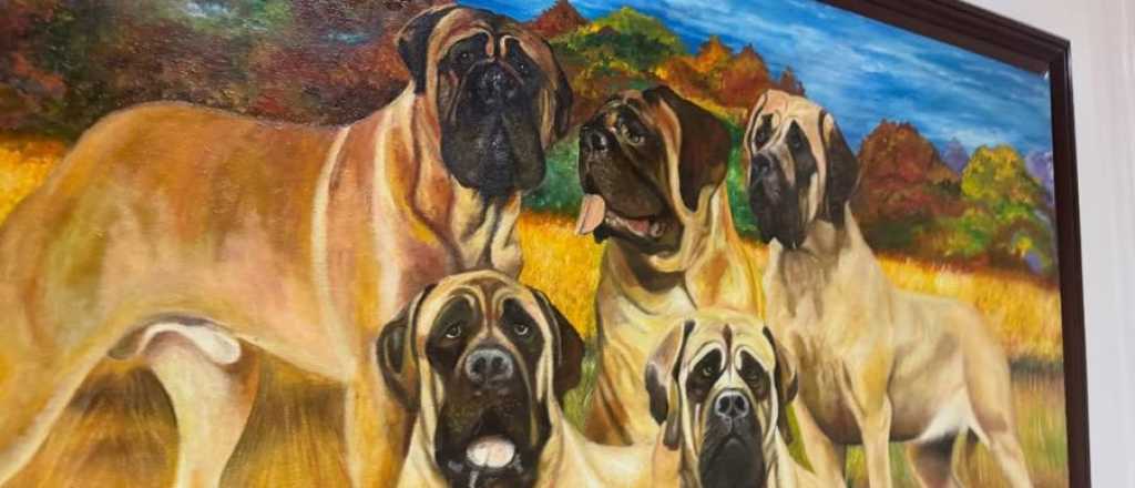 Conan, Moisés y leones por doquier: los cuadros de Milei en Olivos