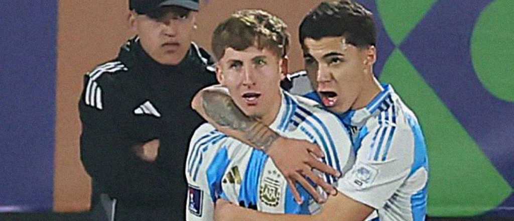 Video: golazo de Santino Andino para la victoria de Argentina