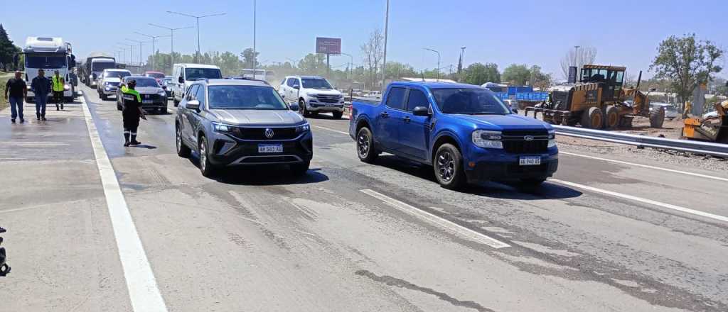 Habilitaron el tránsito tras las obras en el Acceso Sur