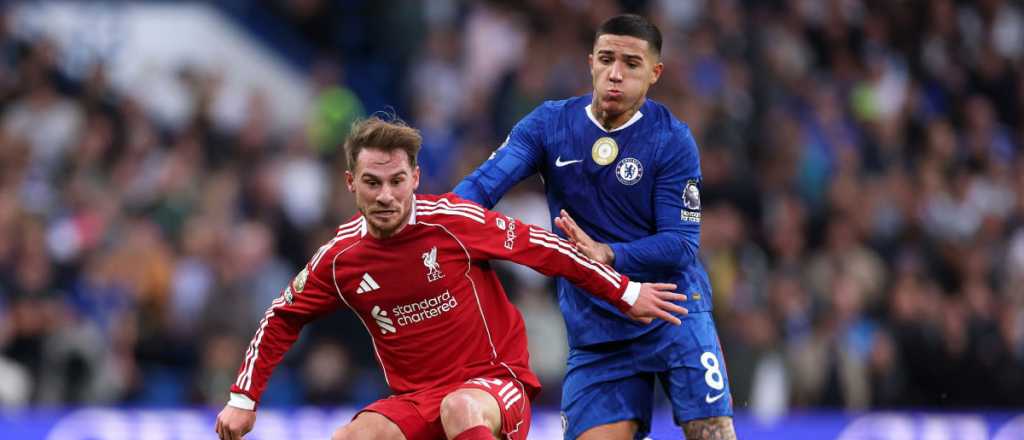 Con Enzo y Garnacho, Chelsea venció al Liverpool de Mac Allister