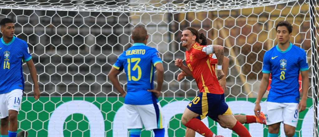 Brasil perdi&oacute; con Espa&ntilde;a y qued&oacute; eliminado en primera ronda