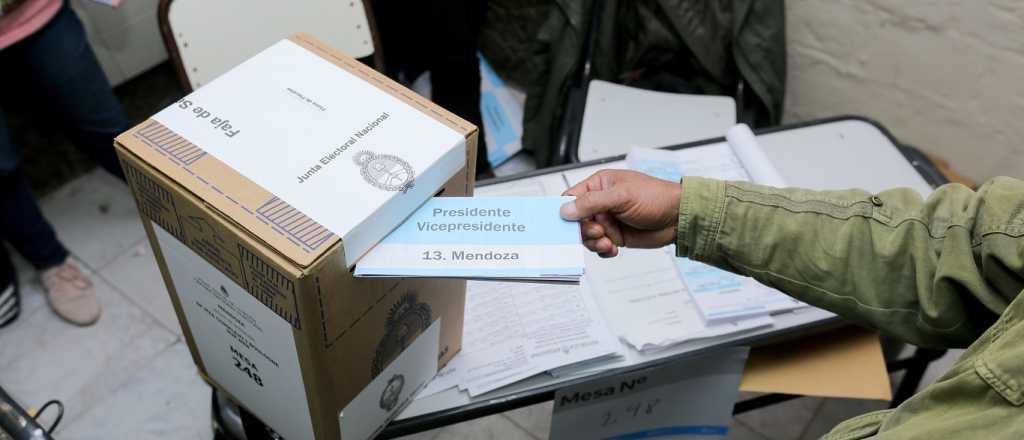 Dos boletas, dos urnas: así votamos en Mendoza el 26 de octubre