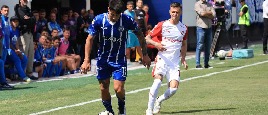 Godoy Cruz igualó con Independiente y suma cuatro sin ganar