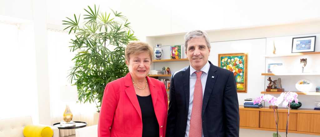 Caputo también se reunió con Georgieva: el mensaje del FMI