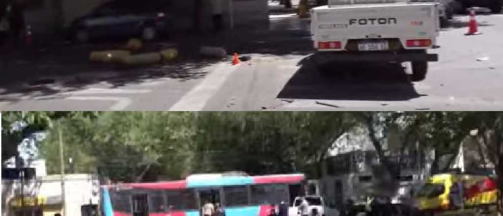 Insólito: dos accidentes en la misma cuadra en Las Heras