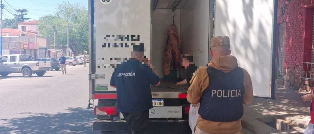 Secuestraron 360 kilos de carne en Las Heras no apta para el consumo