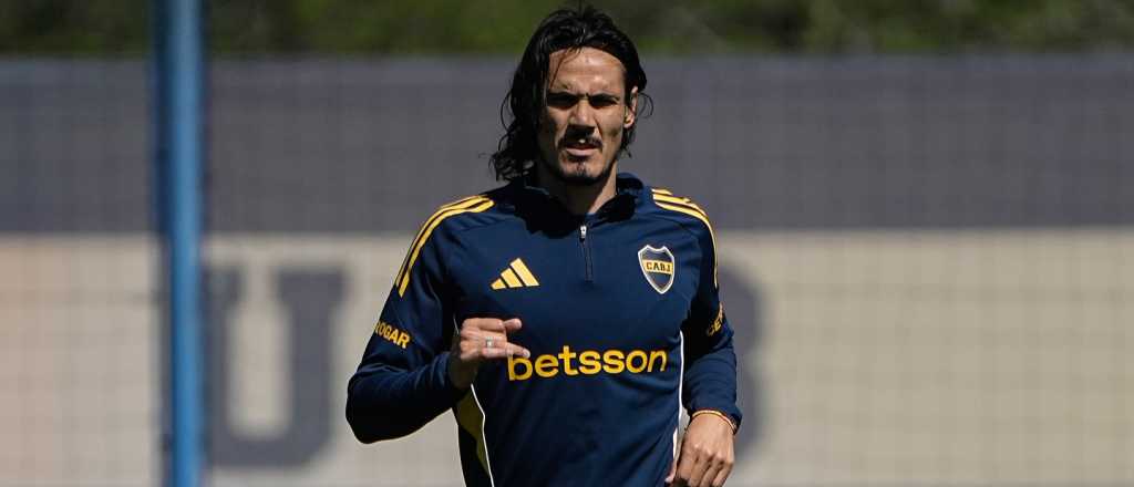 Con Cavani, Boca confirm&oacute; los concentrados para el Supercl&aacute;sico