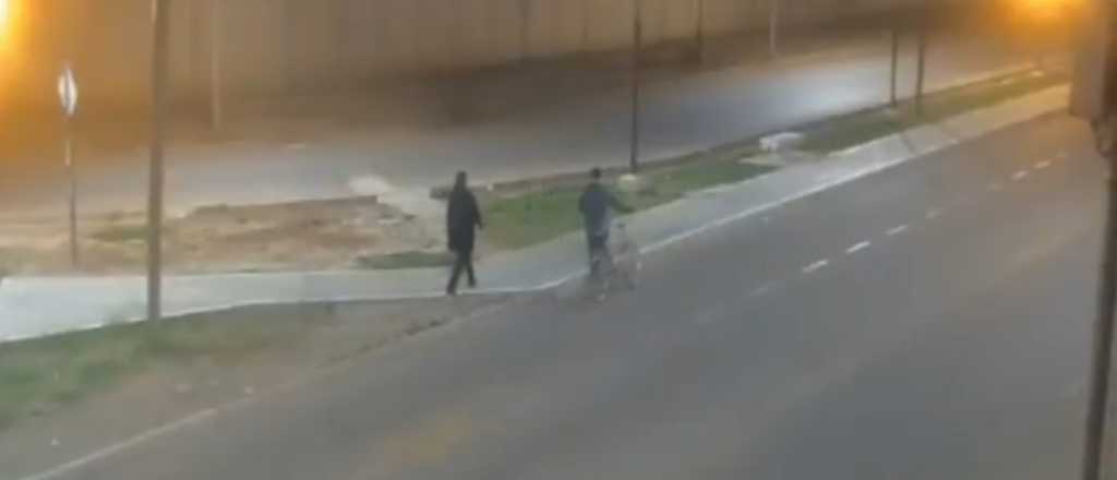 Video: un hombre quiso golpear a una mujer y fue detenido en San Martín