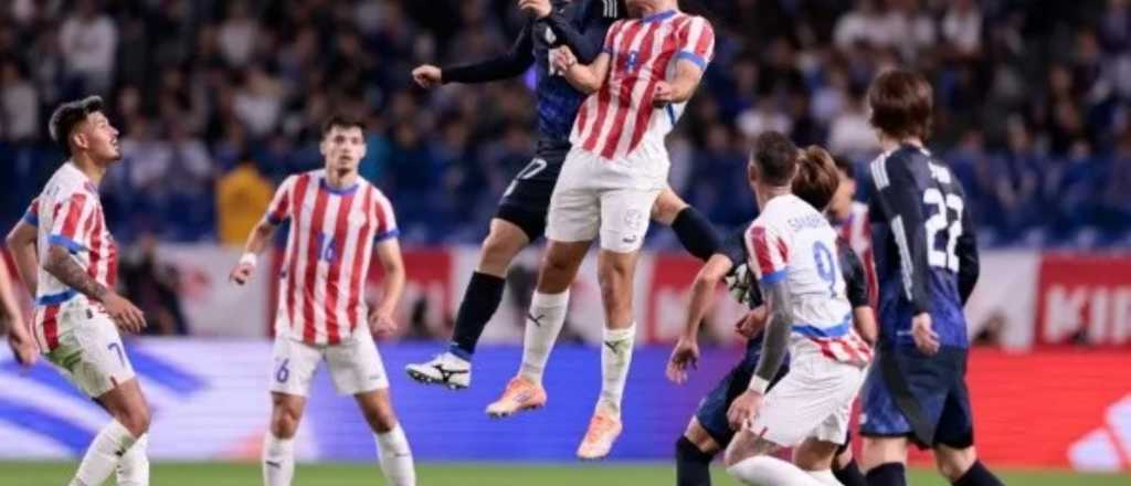 A Paraguay se lo empataron en el tiro final contra Japón en Tokio
