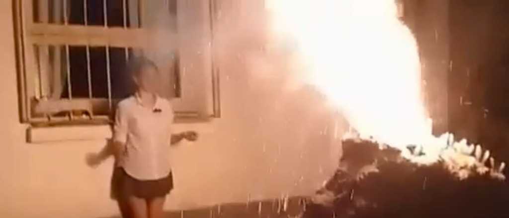 Explosión en una escuela: una nena grave y una maestra podría perder el ojo