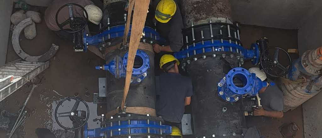 Finalizaron los trabajos de Aysam y empieza a volver el agua