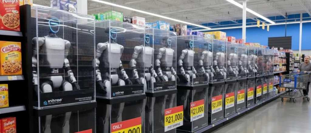 El robot que visitó Mendoza ya se vende en supermercados
