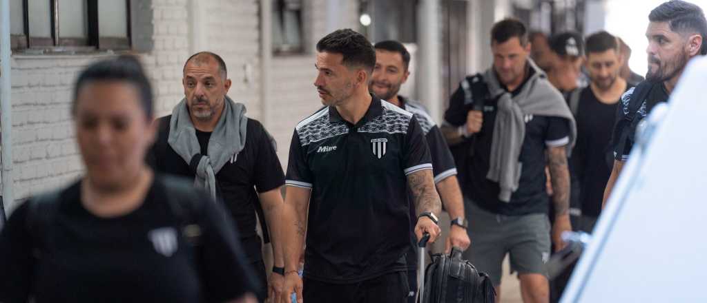Así llegó Gimnasia al estadio para jugar la gran final