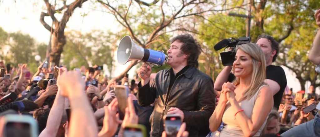 Milei recorrió Corrientes junto a Virginia Gallardo: "No aflojen"