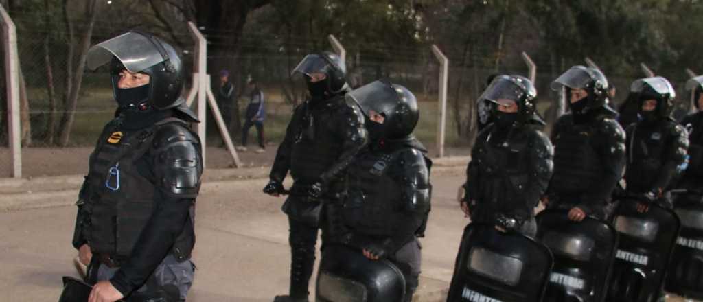 Fuerte operativo de seguridad para el partido entre la Lepra y el Tomba