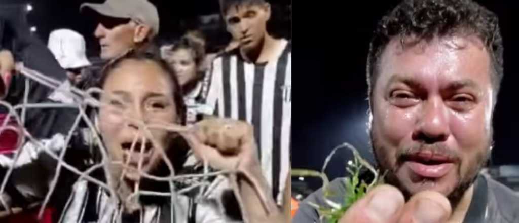 Video: la emoción de los hinchas del Lobo de Primera desde el campo de juego