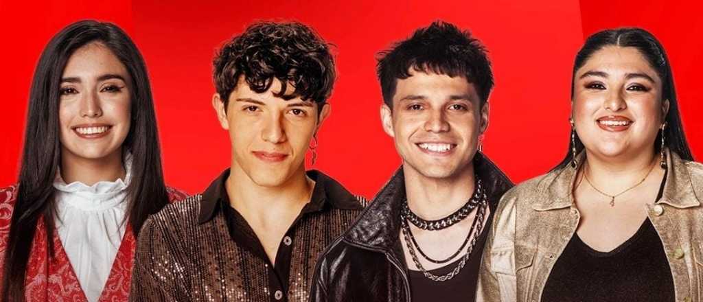 Cuatro finalistas se disputan La Voz Argentina desde este domingo