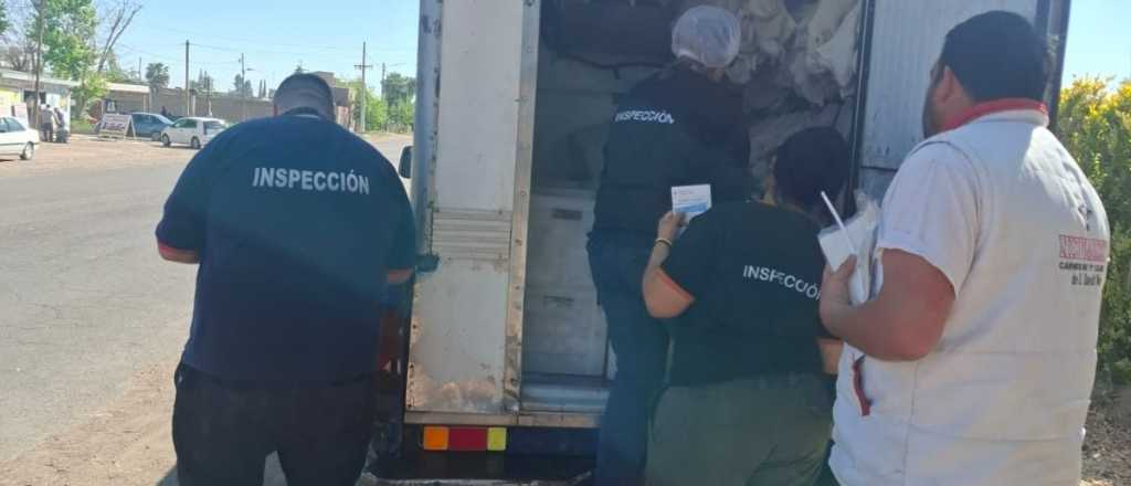 La Policía secuestró más de una tonelada de alimentos mal conservados