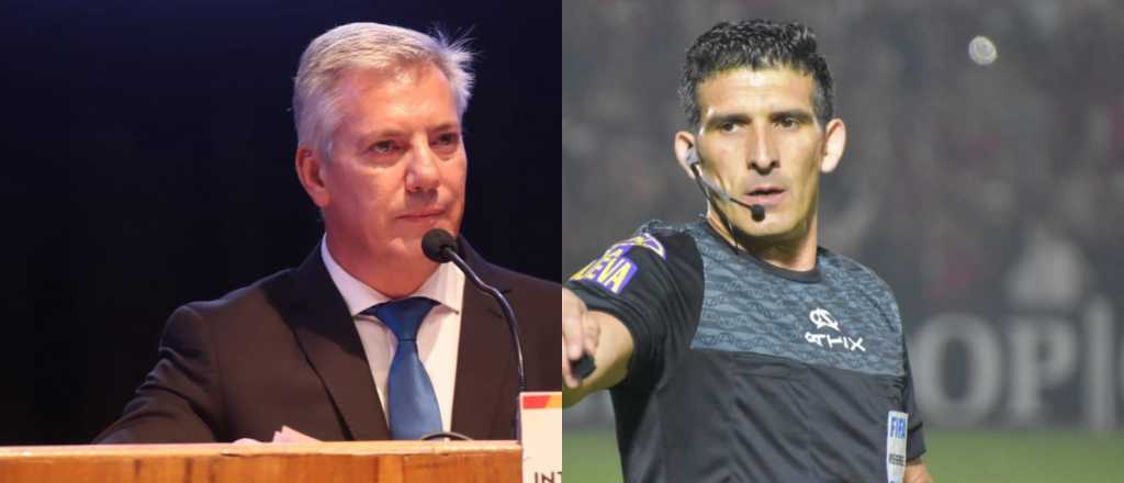 Un intendente mendocino estall&oacute; contra el &aacute;rbitro Merlos: "Mafioso, mat&oacute;n"