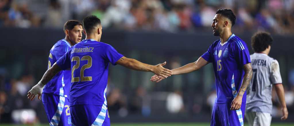 Argentina aplastó a Puerto Rico en un partido con mucha disparidad