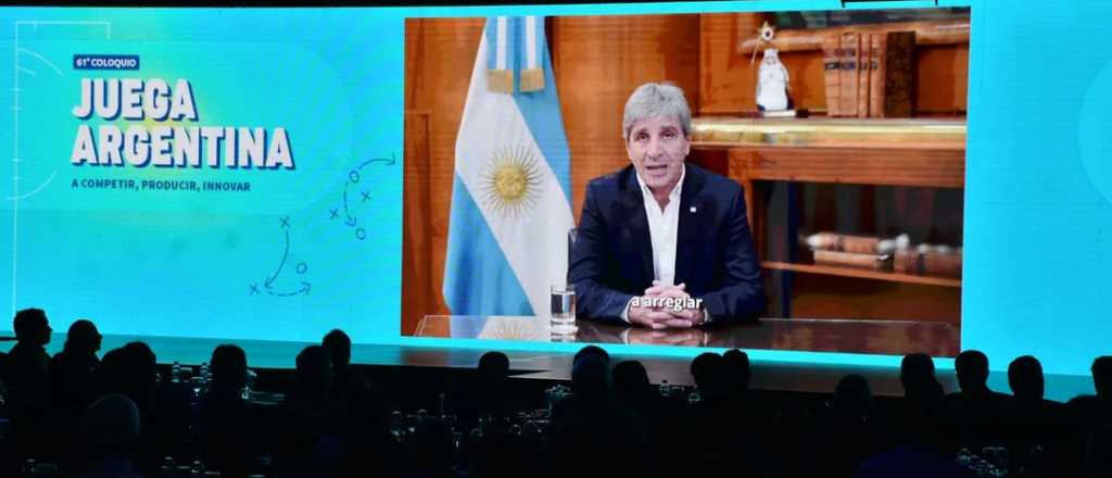 Caputo confirmó que se viene la segunda etapa del plan de gobierno