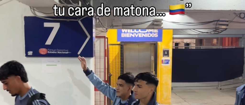 El festejo argentino contra Colombia que se volvió viral en las redes