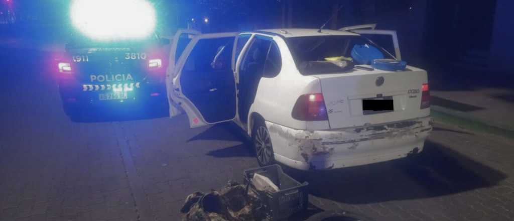 Robaron  un auto estacionado, escaparon y fueron detenidos en Ciudad 