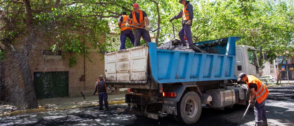 Avanzan las obras en la Quinta Sección y asfaltado de las calles principales
