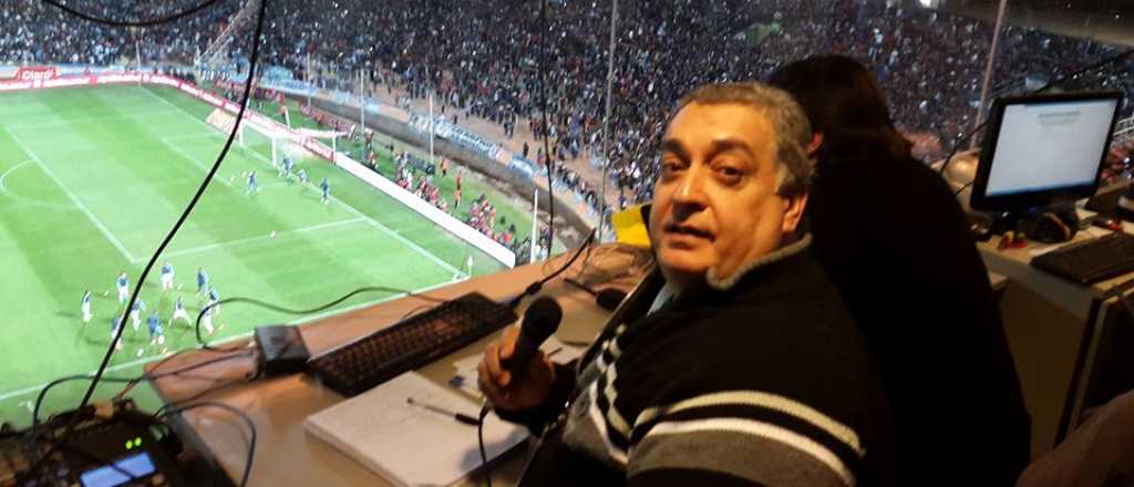 Dolor por la muerte de José Errico, la histórica "voz del estadio" de Mendoza