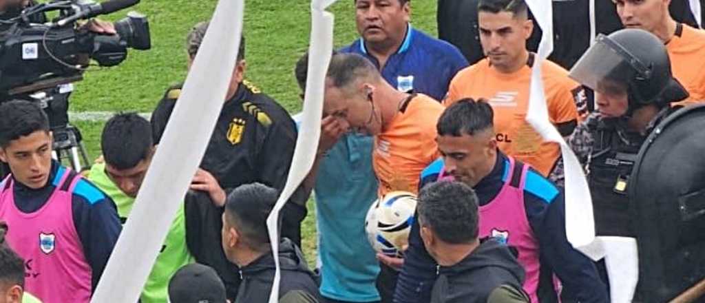 Se suspendió Gimnasia (J)-Madryn por amenazas al árbitro