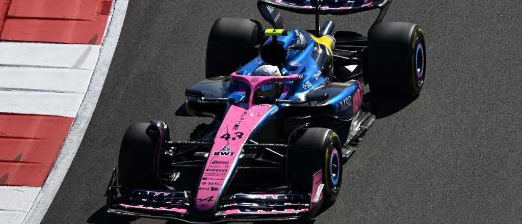 Colapinto se plantó contra Alpine y terminó 17º en Estados Unidos