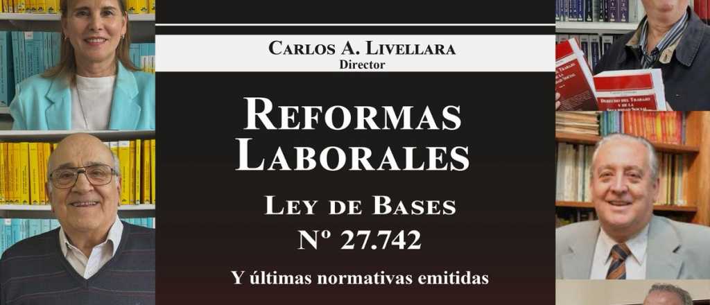 Libro: el derecho laboral tras la Ley Bases, revisado por destacados juristas