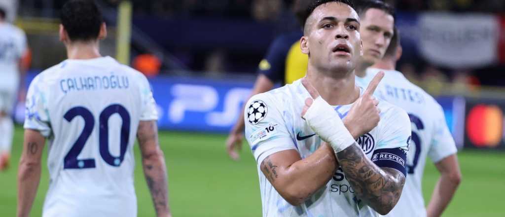 Con un golazo de Lautaro Martínez, el Inter goleó y quedó puntero 