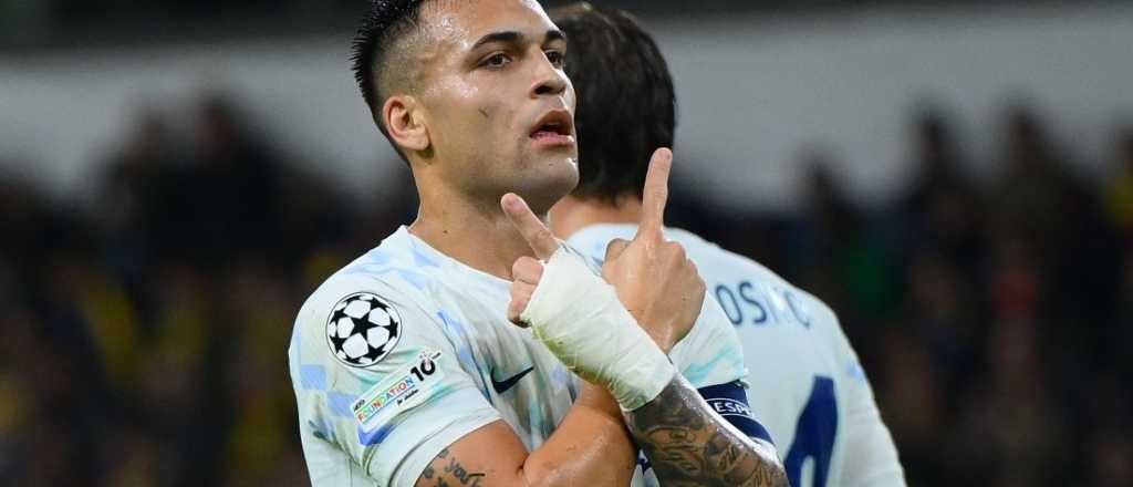 El r&eacute;cord por el que va Lautaro Mart&iacute;nez en la Champions League